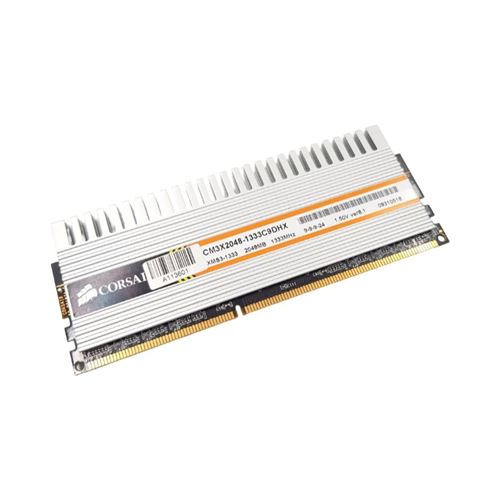Barrette Mémoire 2Go Ram Ddr3 Corsair Xms3 Cm3X2048-1333C9Dhx Dimm Pc3-12800U