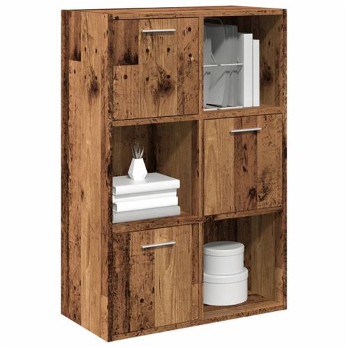 VIDAXL - Bibliothèque - Style Rustique - 60,5x30x90 cm - Image 3