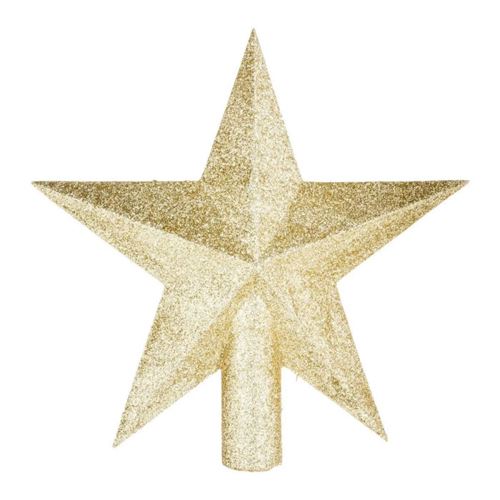 Non Communiqué Atmosphera Créateur D'intérieur - Cimier Étoile Déco "Paillettes" 22Cm Or
