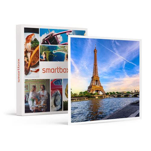 SMARTBOX - Coffret Cadeau Croisière sur la Seine en bateau-mouche en famille pour 2 adultes et 2 enfants-Sport & Aventure