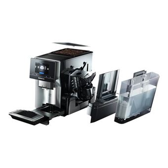 Siemens EQ.700 integral TQ703R07 - Machine à café automatique avec buse vapeur "Cappuccino" - 19 bar - argent inox métallisé