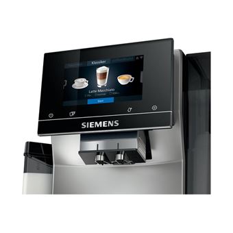 Siemens EQ.700 integral TQ703R07 - Machine à café automatique avec buse vapeur "Cappuccino" - 19 bar - argent inox métallisé