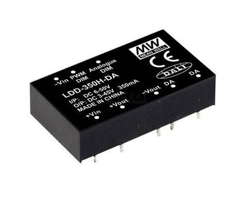 Mean Well LDD-1050H-WDA Driver de LED à courant constant 1050 mA 3 - 45 V/DC dimmable, Dali, protection contre les surcharges, surtention