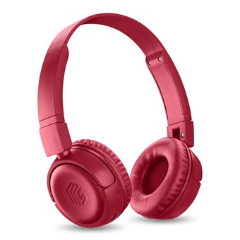 Music Sound 8018080468261 Casque Sans fil Arceau Musique Bluetooth Rouge - 1