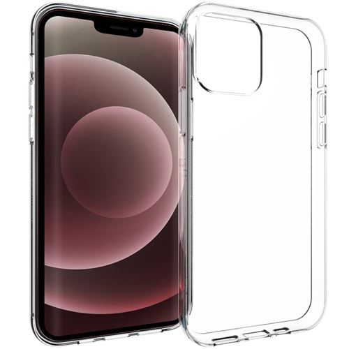 Accezz Protect Series - Coque de protection pour téléphone portable - silicone, polyuréthanne thermoplastique (TPU) - clair - pour Apple iPhone 13 Pro Max