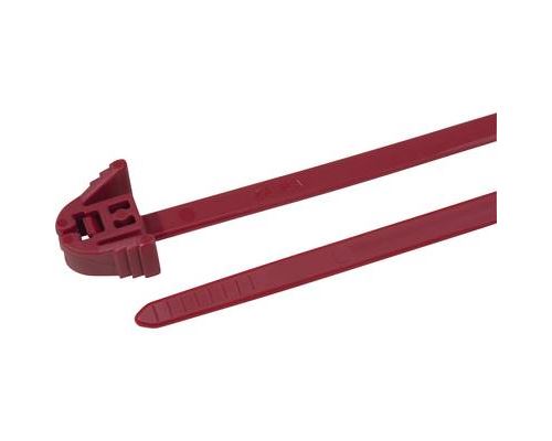 HellermannTyton 115-00043 REZ300-PA66-RD Serre-câble rouge 100 pc(s)