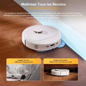 Aspirateur Robot ROBOROCK QREVO 5AE Laveur avec Station Puissance 12000 Pa Serpillier
