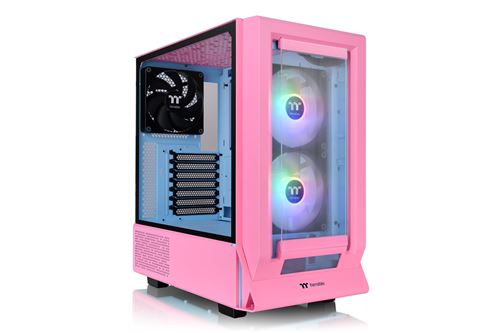 Non Communiqué Rose Thermaltake Modèle Du Produit : Boitier Moyen Tour E-Atx Ceres 350 Mx Rgb Avec Panneaux Vitrés (Rose)
