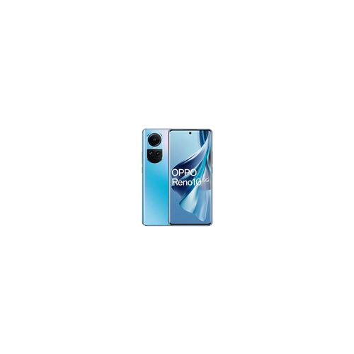 Smartphone Oppo reno10 bleu 6.7 pouces RAM 8 Go 256 Go