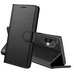 Coque pour Samsung Galaxy A13 4G - Portefeuille Noir Rabat Clapet Aimanté Rangement Cartes Phonillico®