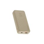 xtorm Go2 - Banque d'alimentation - 20000 mAh - 15 Watt - Fast Charge - 2 connecteurs de sortie (USB, 24 pin USB-C) - argile