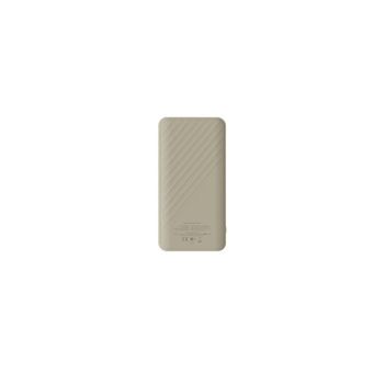 xtorm Go2 - Banque d'alimentation - 20000 mAh - 15 Watt - Fast Charge - 2 connecteurs de sortie (USB, 24 pin USB-C) - argile