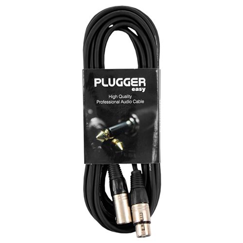 Plugger Noir Câble Xlr - 6 M - Image 2