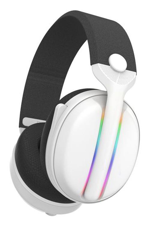 Casque gaming - LED - sans fil audio - Neuf