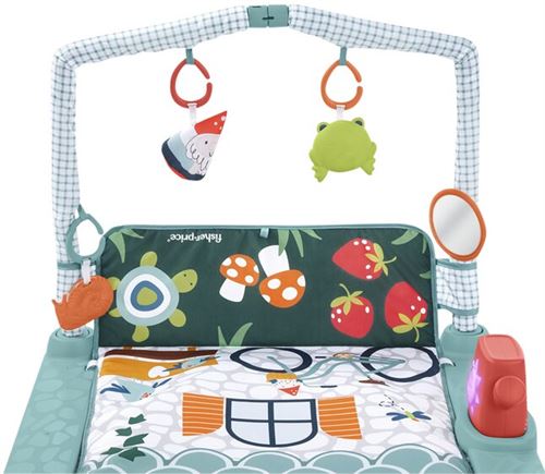 Non Communiqué Neutre Fisher-Price Tapis D'activité 3 En 1 Cozy Cottage Gym