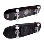 Skate Surfboard Street Surfing Shark Attack 36 koa black