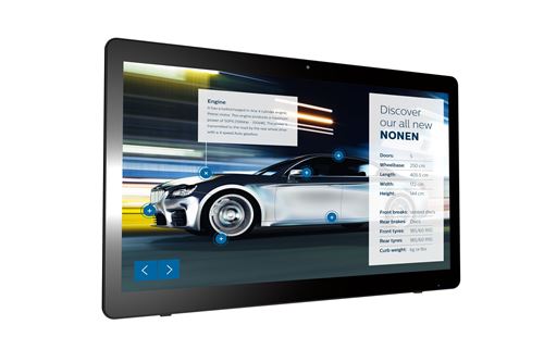 Philips Signage Solutions 24BDL4151T - 24 Klasse (23.6 zichtbaar) led-scherm - digital signage-technologie - met camera - Android - 1080p (Full HD) 1920 x 1080