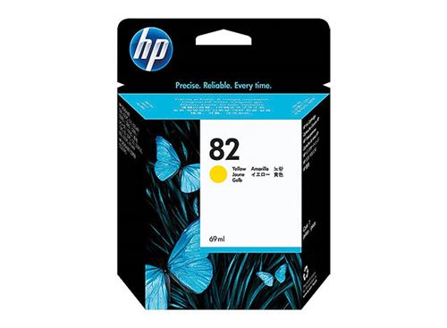 HP 82 - geel - origineel - inktcartridge