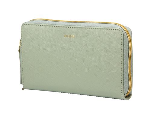 dbramante1928 LA Purse - Étui pour téléphone portable - cuir Saffiano - vert olive