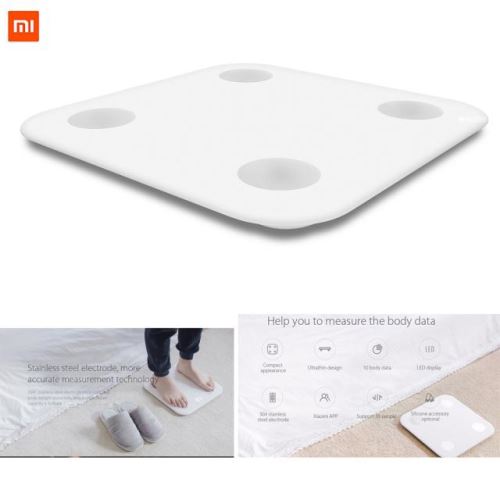 Pèse-personne connecté Xiaomi Mi Scale V2 Blanc