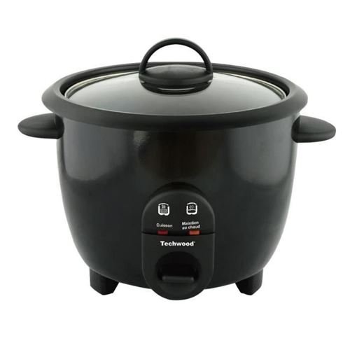 Techwood TCR-106 - Rijstkoker - 1 liter - 400 W - zwart