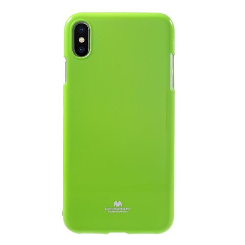 Coque en TPU brillant vert pour votre Apple iPhone XS Max