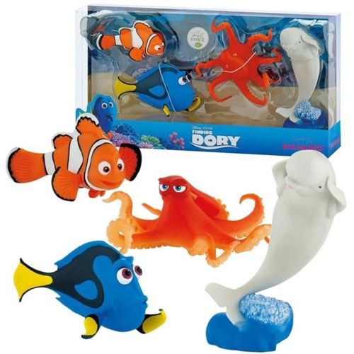 Bullyland 12066 Le Monde de Dory - Coffret de 4 Personnages