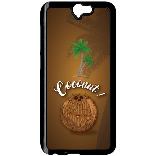 Coque Htc A9 Coconut Fond Marron