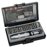 Tournevis à Frapper Brüder Mannesmann M179 - 1/2 (12.5mm) Avec 4 Embouts, Neuf