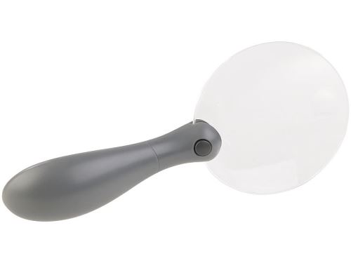 Loupe de lecture grossissement 3x / 5x et éclairage LED