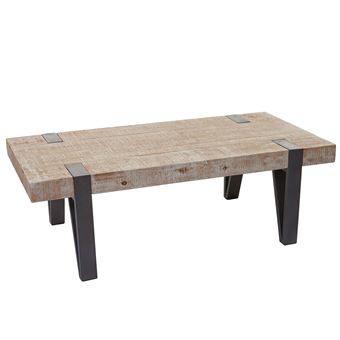 Table Basse De Salon Hwc A15b Sapin Bois Massif Rustique