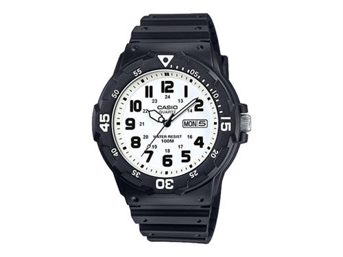CASIO Montre Plastique Noir pour Homme-MRW-200H-7BVEF