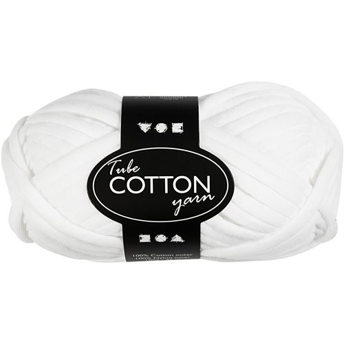 Creotime Fil textile blanc 45 m 100 g