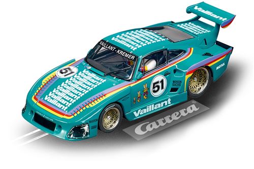 Carrera Voiture Evolution Racetrack 1Porsche Kremer 935 K3:32 vert menthe