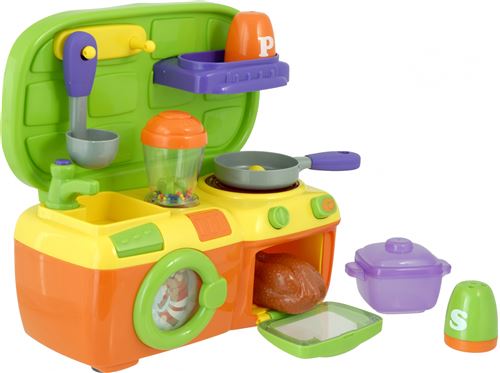 Miniland cuisine Minichefenfant junior 30 x 30 cm orange/jaune