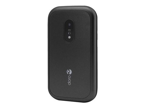 Doro 6040 - Téléphone mobile - double SIM - microSD slot - GSM - 320 x 240 pixels - 2 MP - noir