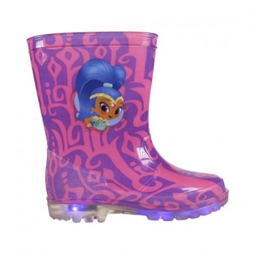 bottes de pluie Shimmer & Shine filles rose / violet taille 24