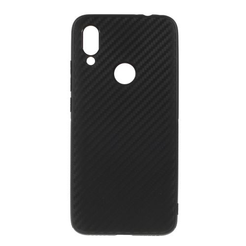 Coque en TPU fibre de carbone noir pour votre Xiaomi Redmi 7/Y3