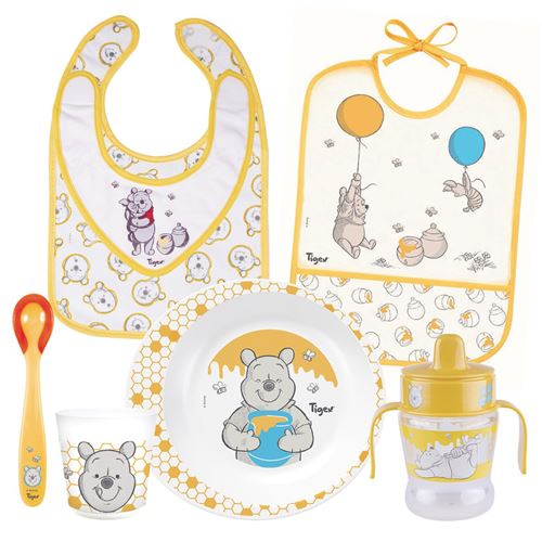 TIGEX Les essentiels du repas Winnie l'Ourson pour bébé