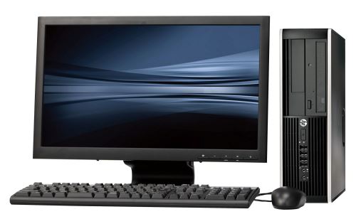 PC de bureau Hp Pc hp compaq 8200 elite sff intel pentium g840 2.8ghz 8go 320go hdd ecran 19 windows 7
