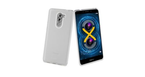 Muvit Crystal Soft - Coque de protection pour téléphone portable - transparent - pour Honor 6X