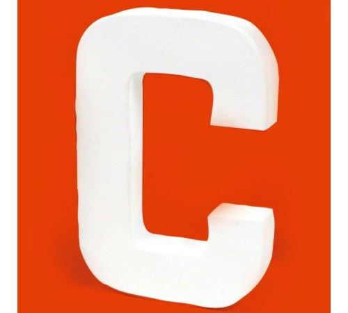 Lettre en carton C