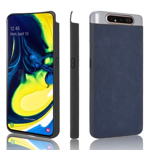 Coque en TPU bleu foncé pour votre Samsung Galaxy A80/A90