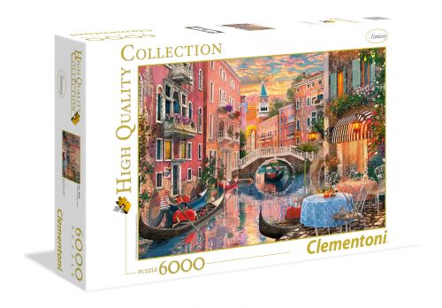Clementoni puzzle Venise coucher de soleil Venise 6000 pièces