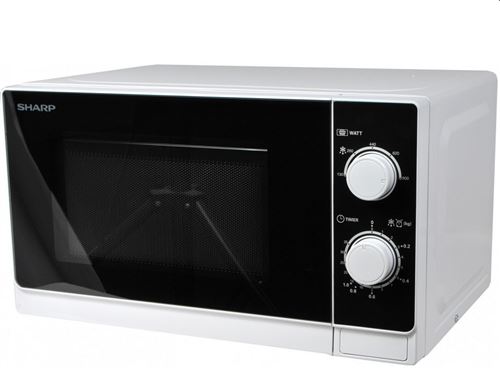 Sharp R-200 WW - Four micro-ondes monofonction - pose libre - 20 litres - 800 Watt - blanc