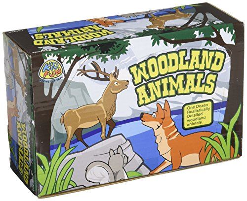 US Toy Woodland Forest Figurines Figurines Animales (1 Douzaine)