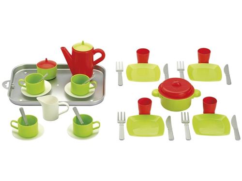 Ecoiffier - 972 - jeu d'imitation - plateau dinette garni