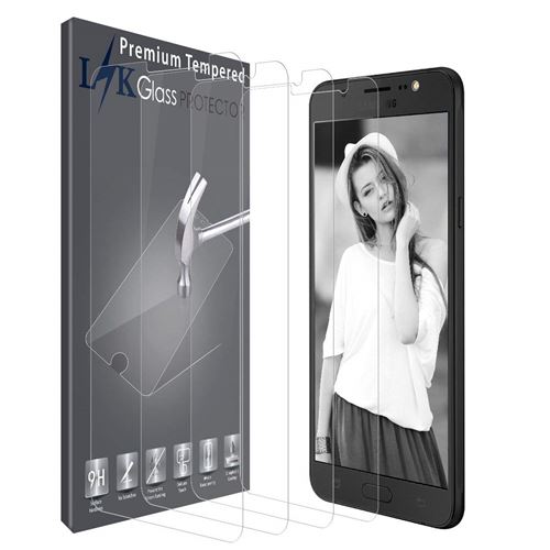 Samsung Galaxy J7 2016 Vitre protection d'ecran en verre trempé incassable protection integrale Full 3D Tempered Glass - [Lot de 3 Pieces]