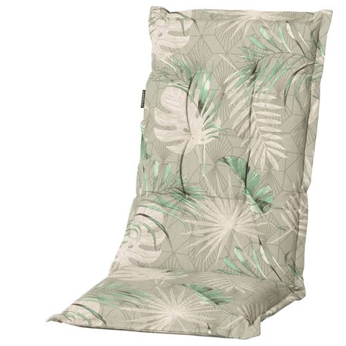 Madison Coussin de chaise à dossier haut Outdoor Dotan 123x50 cm Vert