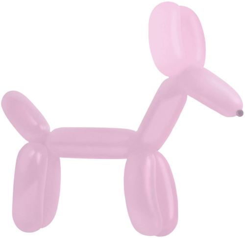 Amscan ballons à modeler 114 cm de latex rose 100 pièces